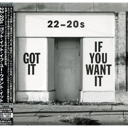新品CD 003■22-20s/Got It If You Want It/初回限定盤/2枚組/YR...