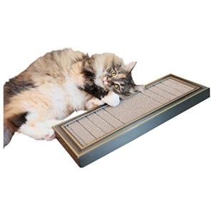 bibi Nyan 爪切り不要の爪とぎボード 猫 1個入 日本製 両面使用可 ヤスリ ストレス解消 ダンボール 負担軽減 ねこ つめとぎ 爪研ぎ ネコ