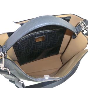 フェンディ セール 特集 Fendi セレリア ピーカブー エックスライト フィット 2way ハンド ショルダー バッグ 新品 アスファルトグレー 7va447