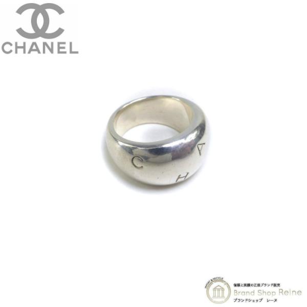シャネル （CHANEL） アルファベット ロゴ リング シルバー 925 ＃12（中古） 指輪