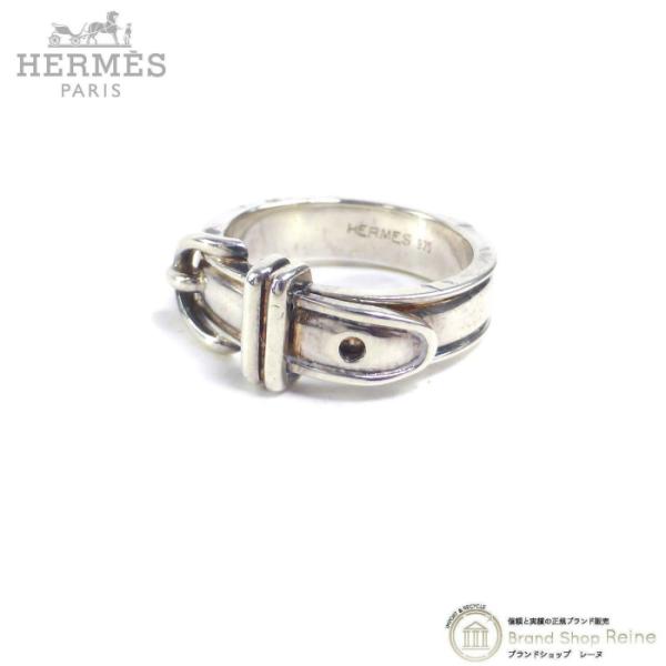 エルメス （HERMES） サンチュール ベルト リング シルバー 925 8号（中古） 指輪