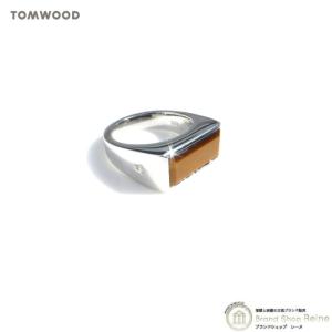 トムウッド （TOM WOOD） Peaky Ring ピーキー リング タイガーアイ シルバー 925 指輪 #48 8号 R75SMTIE01S925（新品）｜reine-web