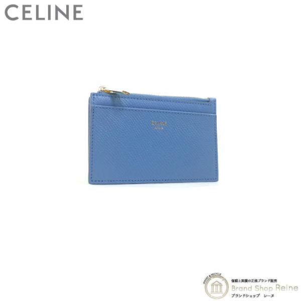 セリーヌ （CELINE） ジップ付き カードホルダー カードケース コインケース 小銭入れ 10F...