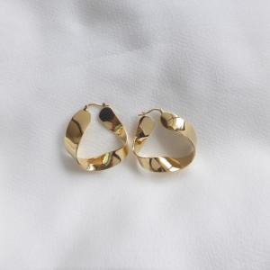 JIL SANDER（ジルサンダー） ピアス J11VG0001 フープピアス シルバー