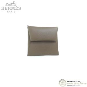 エルメス （HERMES） バスティア ヴォーエプソン エトゥープ コインケース U刻 H04105...