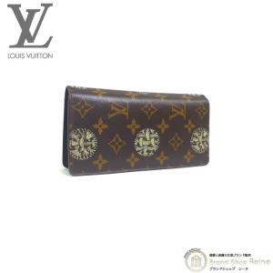 ルイヴィトン （LOUIS VUITTON） ポルトフォイユ・ブラザ クリストファーネメス モノグラム 二つ折り 長財布 M61321（中古）｜reine-web