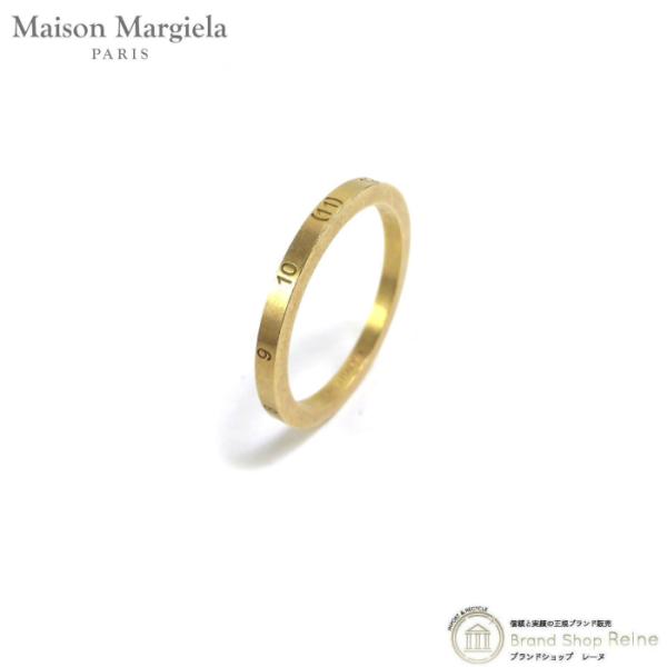 メゾン マルジェラ （Maison Margiela） ナンバー リング ロゴ スリム Ag925 ...