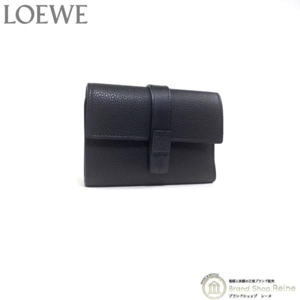 ロエベ （LOEWE） スモール バーティカル ウォレット 三つ折り コンパクト 財布 C660S8...