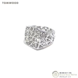 トムウッド （TOM WOOD）Mesh Ring メッシュリング シルバー 925 指輪 #50 10号 R74MSNA01S925（新品）｜reine-web