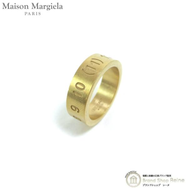 メゾン マルジェラ （Maison Margiela） ナンバリング ロゴ リング ワイド Ag92...