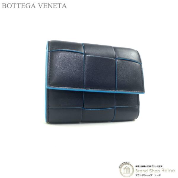 ボッテガ ヴェネタ （BOTTEGA VENETA） マキシイントレ カセット 三つ折り ファスナー...