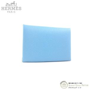 HERMES（エルメス） カルヴィ デュオ ボルドー系 ヴォーエプソン