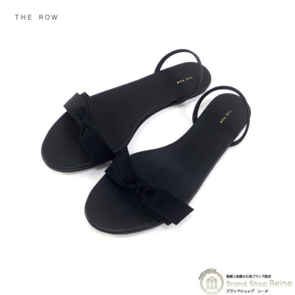 ザ・ロウ （The Row） Bow フラットサンダル オープントゥ ＃37 1/2 シューズ F1...