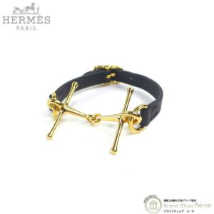 HERMES（エルメス） ブックルセリエ S レザーベルト×Ag925 □I刻印