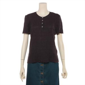 GUCCI◇ノースリーブカットソー/XXS/コットン/RED/ボーダー/572980