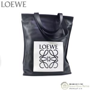 LOEWE（ロエベ） Flamenco Logo Leather Tote フラメンコ レザーラージ
