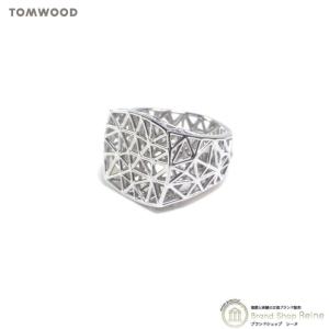 トムウッド （TOM WOOD） Mesh Ring メッシュリング シルバー 925 指輪 #54 14号 R74MSNA01S925（新品）｜reine-web