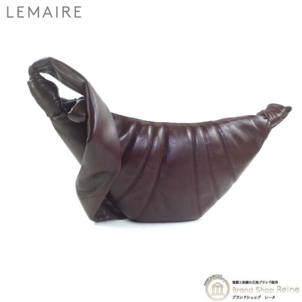 ルメール （Lemaire） ナッパレザー スモール クロワッサン ショルダーバッグ BG0003 ...