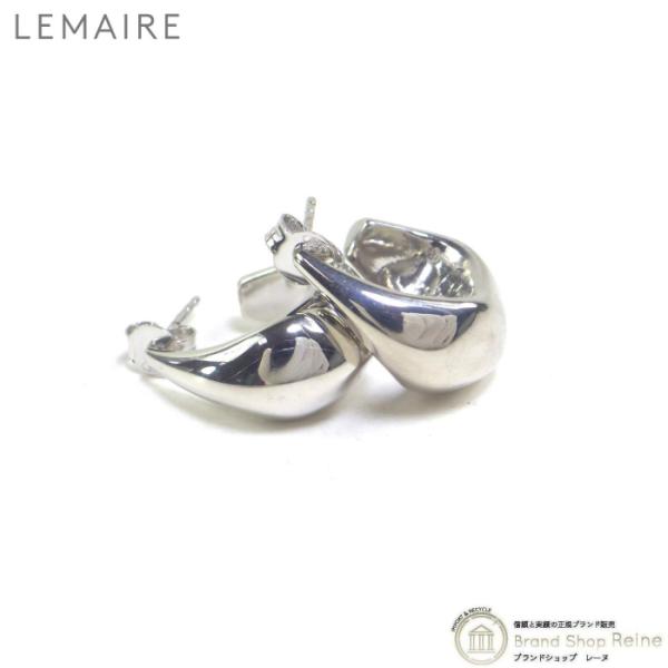 ルメール （Lemaire） CURVED MINI DROP ピアス シルバー 両耳用 AC278...