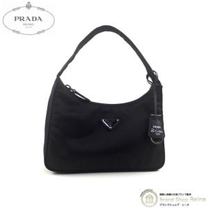 プラダ （PRADA） テスート Re-Edition 2000 ナイロン トライアングルロゴ ショルダー ハンド ミニ バッグ 1NE515 NERO（新品）｜reine-web