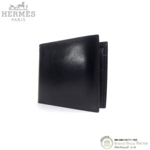 HERMES【最高級美品2014年モデル】ボックスカーフマネークリップ二つ折り HERMES - HERMES【最高級美品2014年モデル】ボックスカーフ二