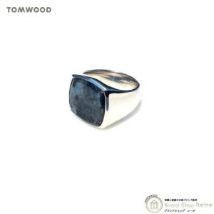 トムウッド （TOM WOOD） Cushion Ring クッション リング ラルビカイト シルバー 925 指輪 #60 19号 R74HPNW01S925 メンズ（新品）｜reine-web