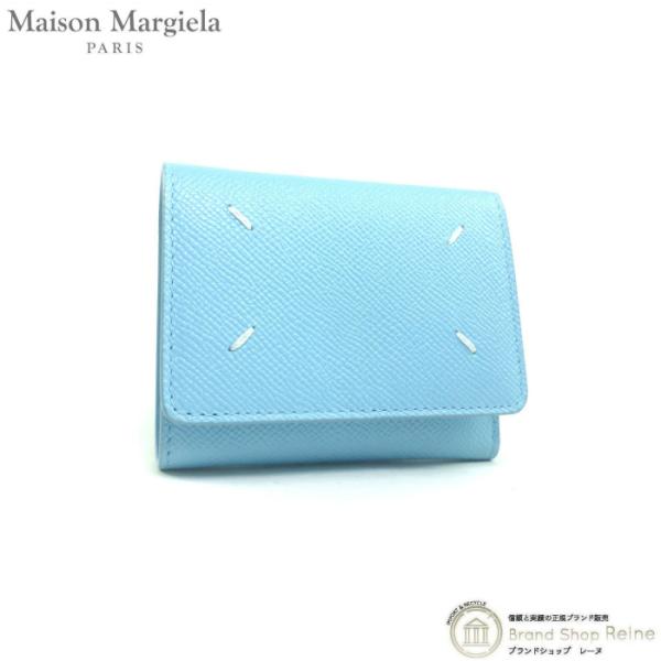メゾン マルジェラ （Maison Margiela） スリーフォールド ウォレット 三つ折り 財布...