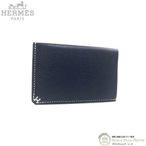 エルメス （HERMES） Hセリエ カードケース エバーカラー ブルーニュイ B刻 H084859CA2Z（新品）｜reine-web