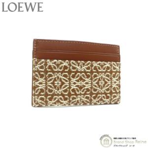 LOEWE（ロエベ） カードケース レディース ブランド アナグラム レザー