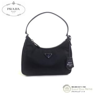 プラダ （PRADA） テスート Re-Edition 2005 ナイロン トライアングルロゴ ショルダー ハンド ミニ バッグ 1NE204 NERO（未使用品）中古｜reine-web