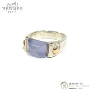 Kelly エルメス （HERMES） ケリー リング カデナ Ag925/Au750 18K
