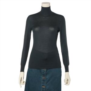 美品 ミッタン MITTAN ベビーカシミヤセーター 1/ライトブルー