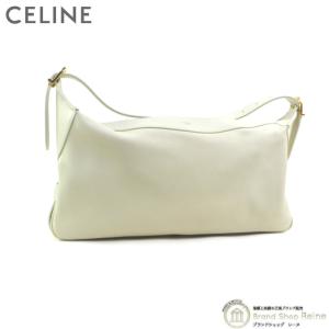 セリーヌ （CELINE） ミディアム ロミー サプルカーフ ハンド ショルダー バッグ 19744 ライス（中古）｜reine-web