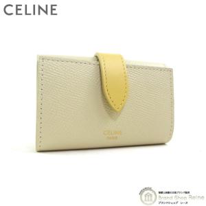 セリーヌ （CELINE） エッセンシャル 6連 キーケース バイカラー ストラップクロージャー 1...