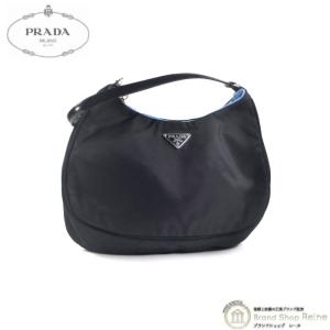 PRADA 極 美品 希少品 プラダ ロゴ 金具 サフィアーノ レザー 本革