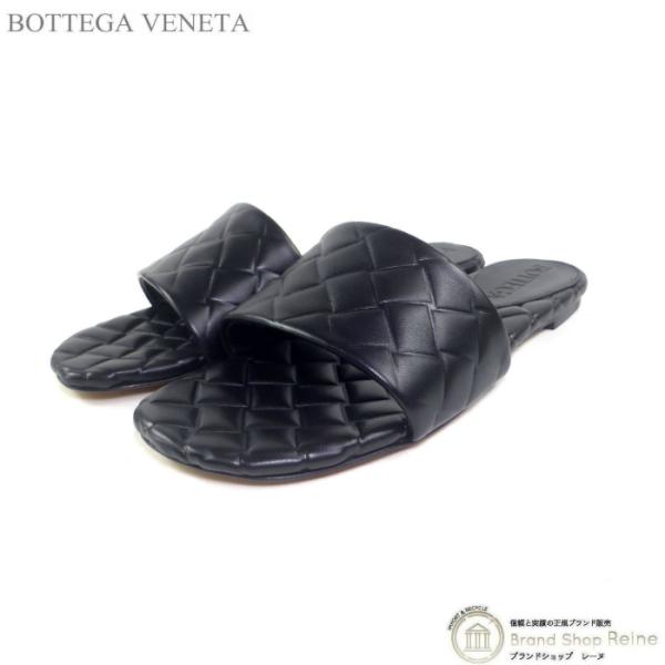 ボッテガ （BOTTEGA VENETA） エイミー フラットミュール サンダル 778163 ＃3...