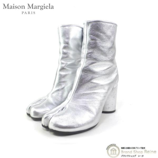 メゾン マルジェラ （Maison Margiela） Tabi タビ レザー ショートブーツ S3...