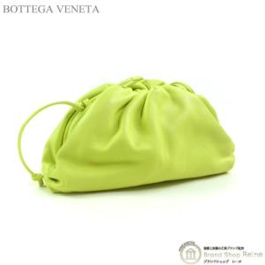 ボッテガ ヴェネタ （BOTTEGA VENETA） ミニ ザ・ポーチ ショルダー バッグ ライムグリーン アウトレット品（未使用品）中古｜reine-web