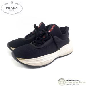 PRADA（プラダ） サイズ:7 4E3476 ナイロンローカットスニーカー 中古