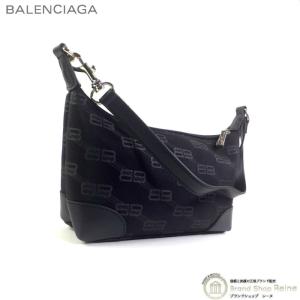 バレンシアガ　ブラックレザー　ビジネスバッグ BALENCIAGA バレンシアガ ハンドバッグ レディース ブラック