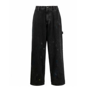 メゾン マルジェラ （Maison Margiela） ブラックペイント ジーンズ S51LA016...