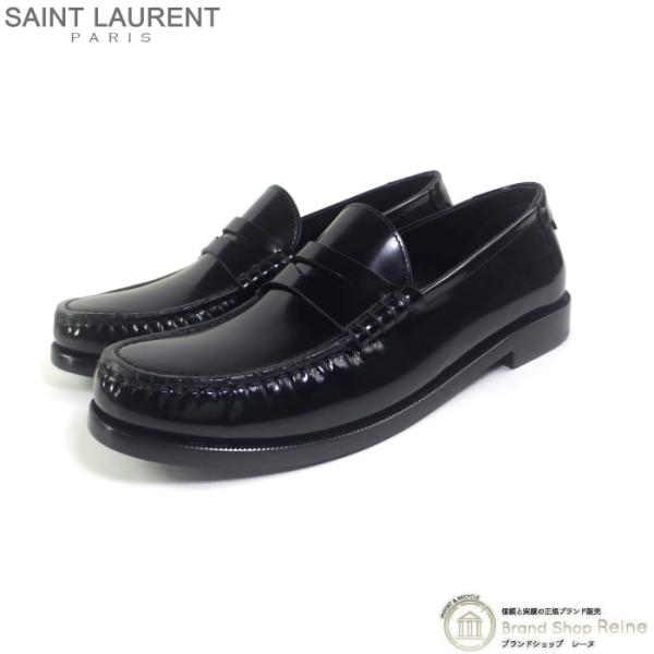 サンローラン （SAINT LAURENT） コインローファー シューズ 靴 ＃37 1/2 703...