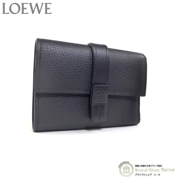 ロエベ （LOEWE） スモール バーティカル ウォレット 三つ折り コンパクト 財布 C660S8...