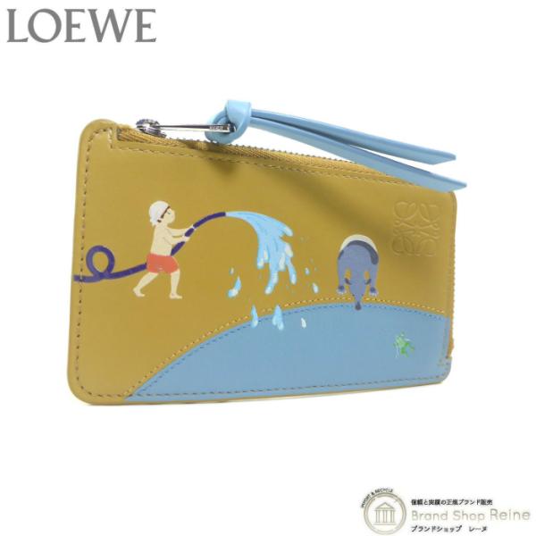 ロエベ （LOEWE） Suna Fujita コラボ マレーバク コインカードホルダー カードケー...