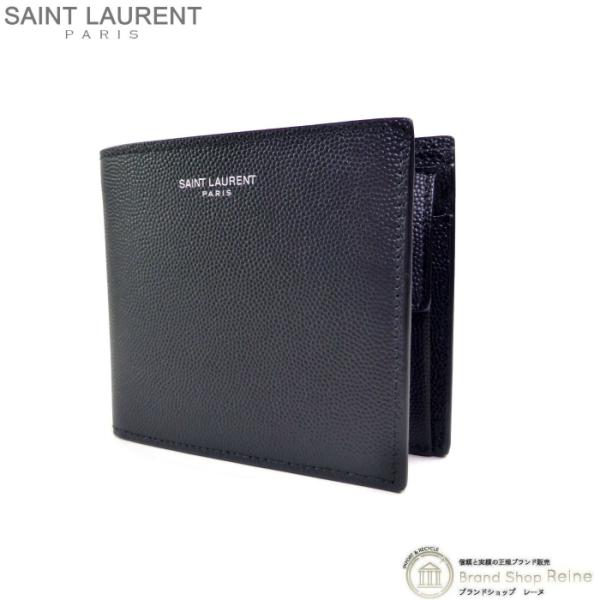 サンローラン （SAINT LAURENT） パリ イースト ウエスト ウォレット 二つ折り 財布 ...