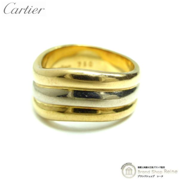 カルティエ （Cartier）スリーカラー リング 750PG×750YG×750WG 指輪 ＃48...