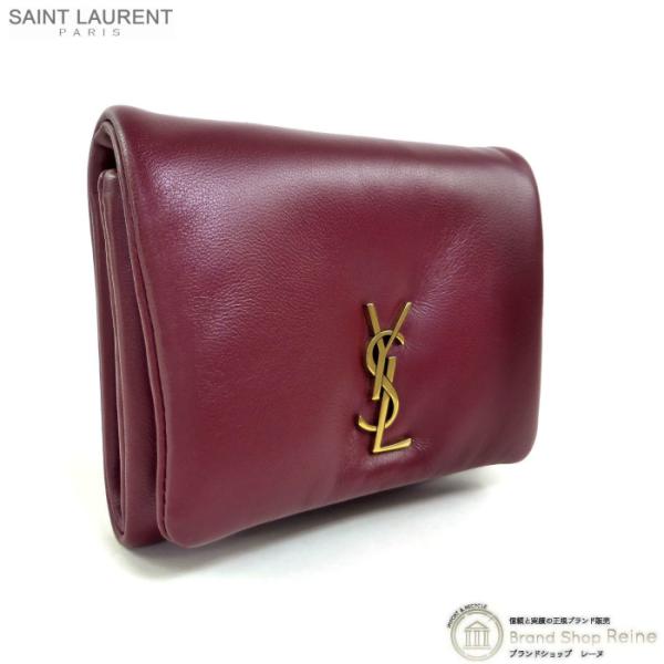 サンローラン （SAINT LAURENT） カリプソ コンパクトウォレット 三つ折り 財布 BND...