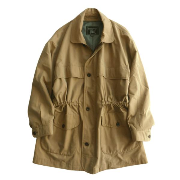 バーバリーズ （Burberrys） コットン ポリエステル ハーフ コート ジャケット M ベージ...