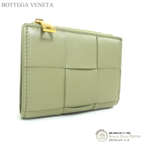 ボッテガ ヴェネタ （BOTTEGA VENETA） マキシイントレ カセット スモール 二つ折り ...