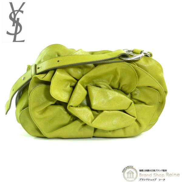 イヴ・サンローラン （Yves Saint Laurent） フラワー ナジャ ショルダーバッグ 1...